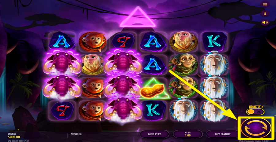 Pink Elephants Trinity Spin