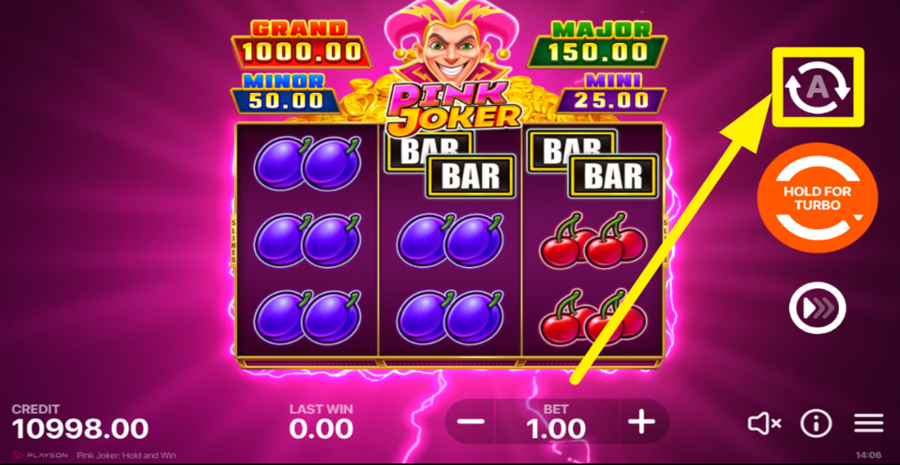 Pink Joker Hold And Win Autoplay