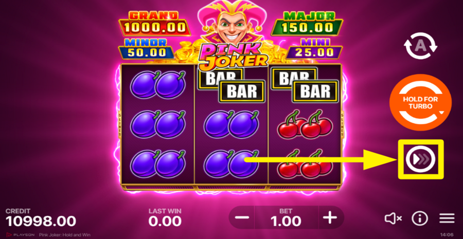 Pink Joker Hold And Win Turbo