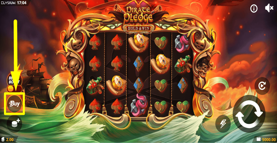 Pirate Pledge Buy Feature