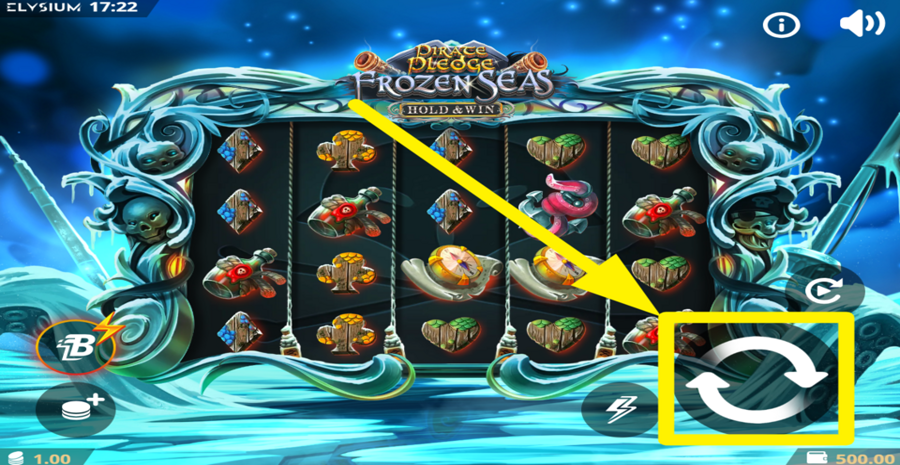 Pirate Pledge Frozen Seas Spin