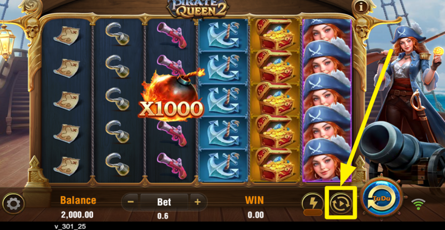 Pirate Queen 2 Autoplay