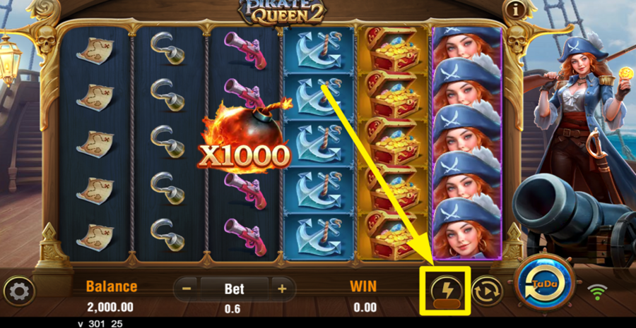 Pirate Queen 2 Turbo