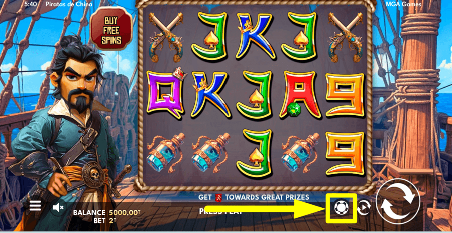 Pirates Of China Bet Value