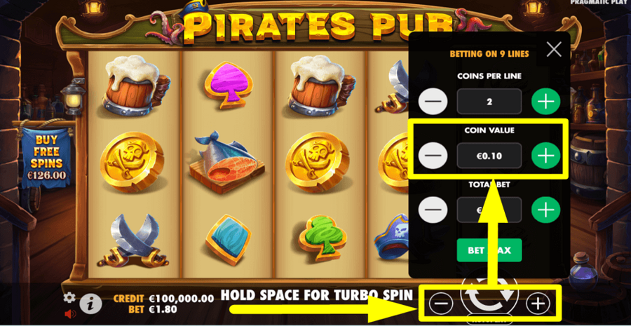 Pirates Pub Coin Value