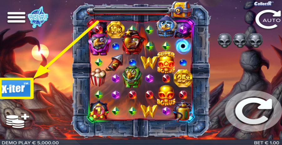 Pirots 4 Inferno Xiter