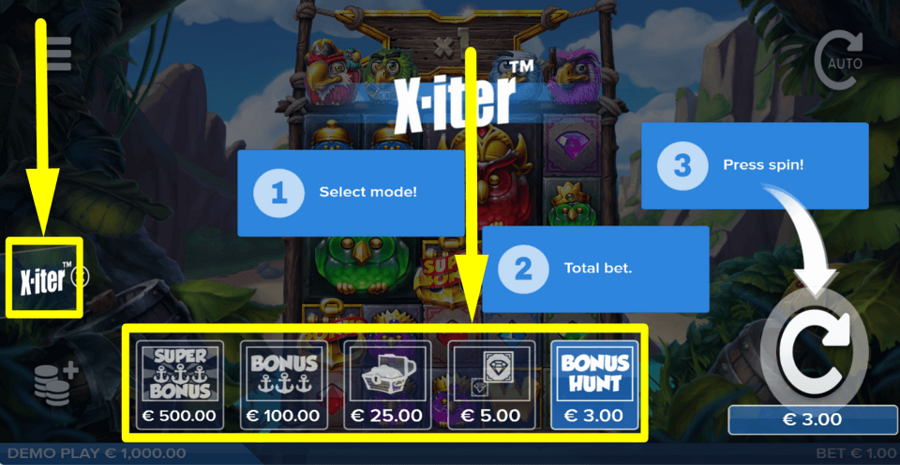 Pirots X Buy Feature