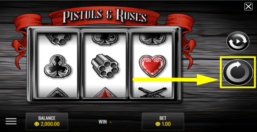 Pistols And Roses Play Button
