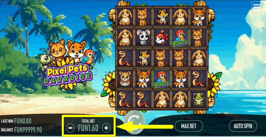 Pixel Pets Paradise Bet Value