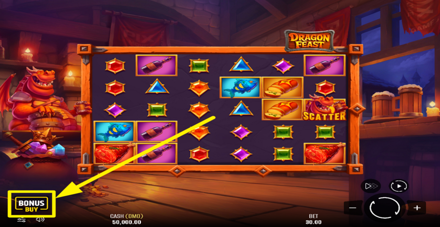 Pixmove Dragon Feast Buy Bonus