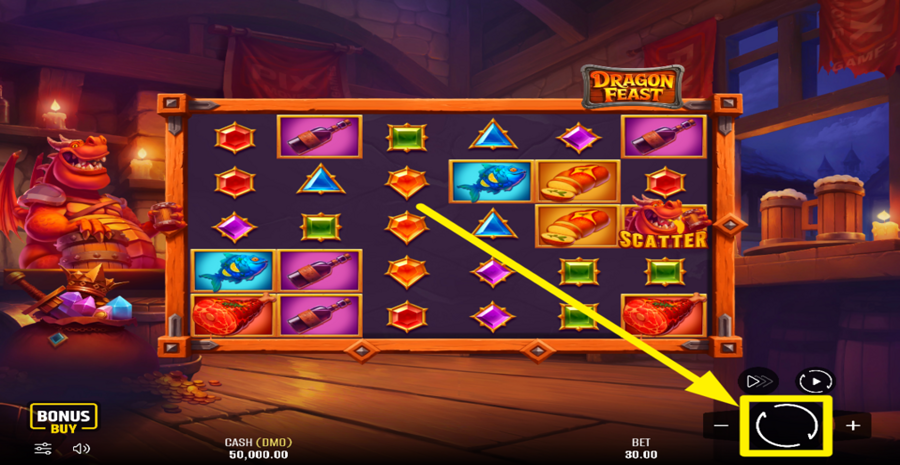 Pixmove Dragon Feast Spin