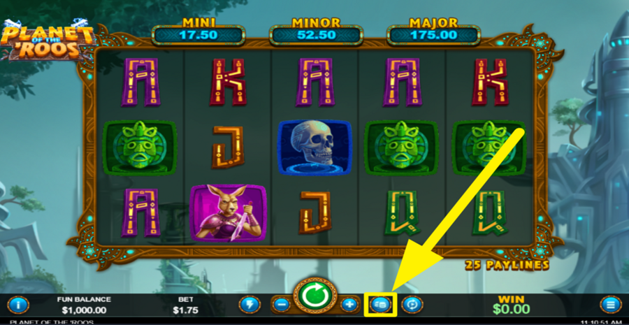 Planet Of The Roos Max Bet