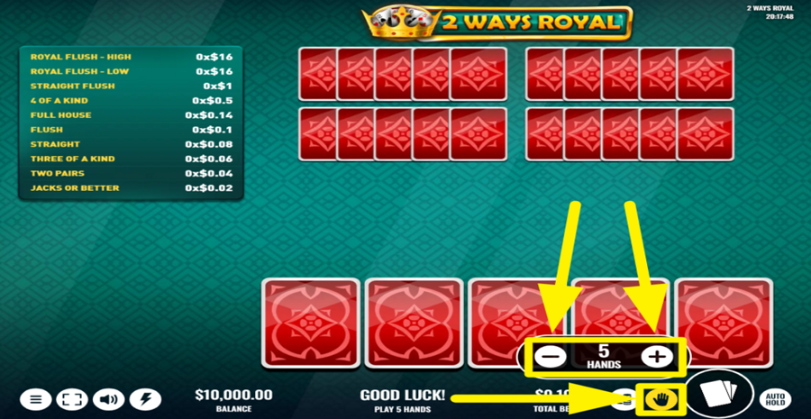 Platipus 2 Ways Royal Change Hands