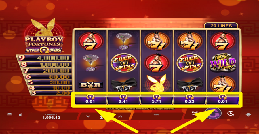 Playboy Fortunes Hyperspins Reel Respin