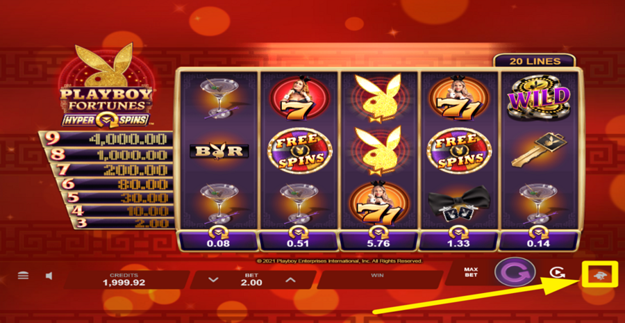 Playboy Fortunes Hyperspins Turbo