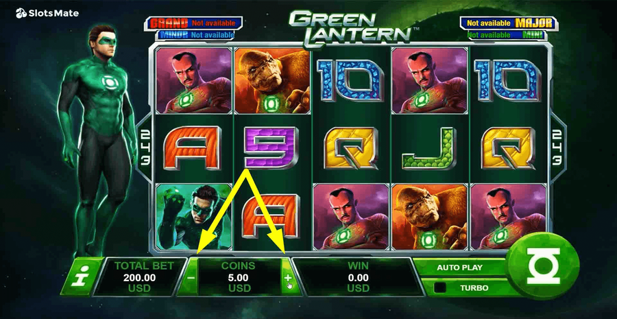 Playtech Green Lantern 1