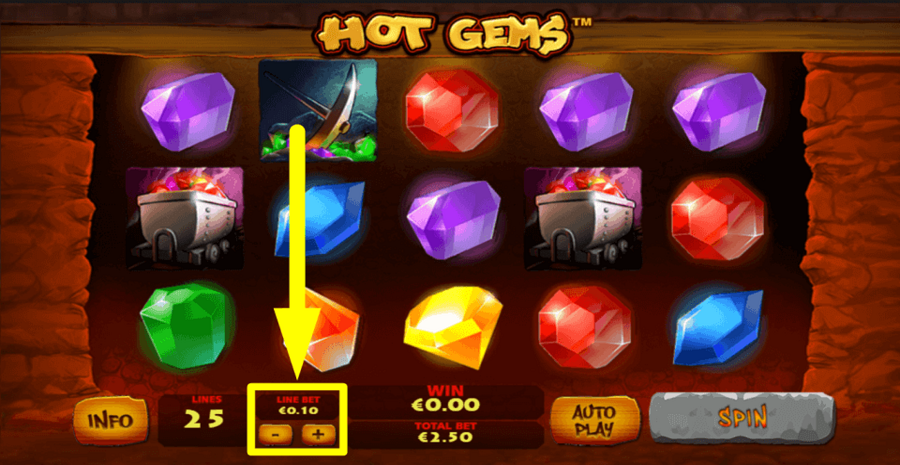 Playtech Hot Gems Bet Value