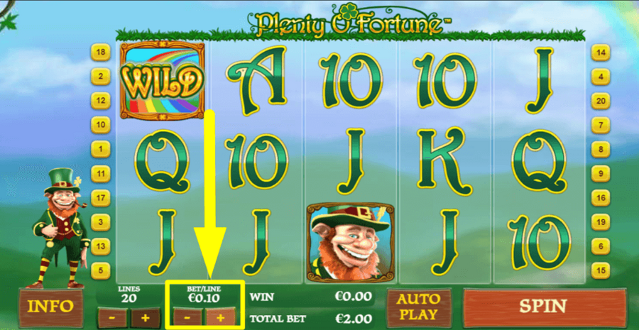 Plenty O Fortune Bet Value