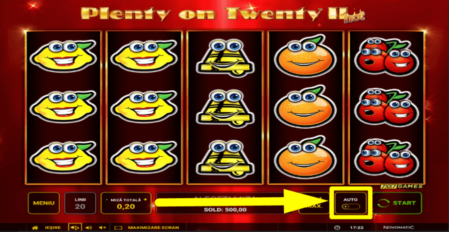 Plenty On Twenty 2 Hot Autoplay Feature