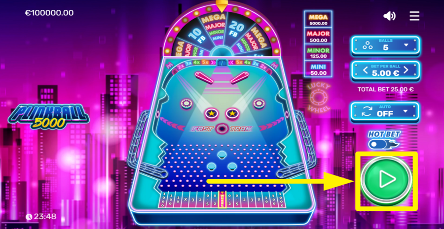Plinkball 5000 Spin