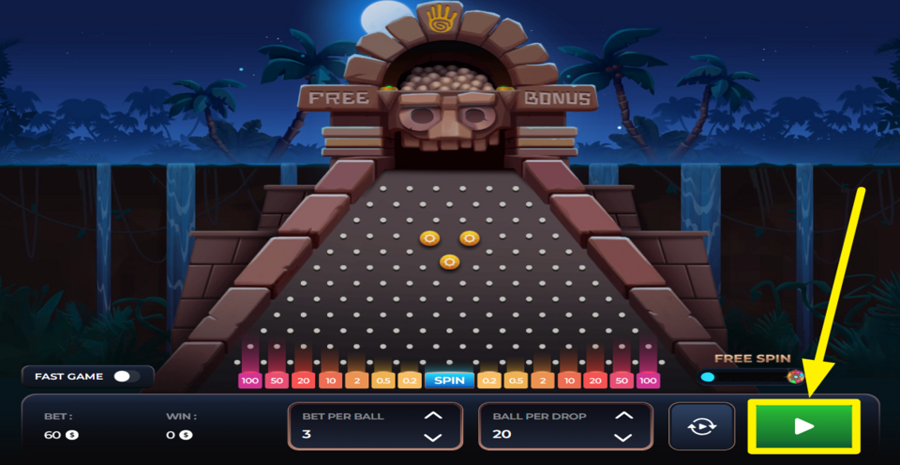 Plinko Aztec Play
