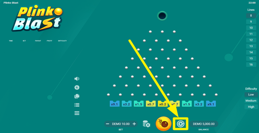 Plinko Blast Autoplay