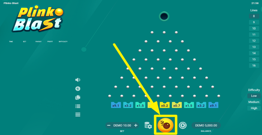 Plinko Blast Play
