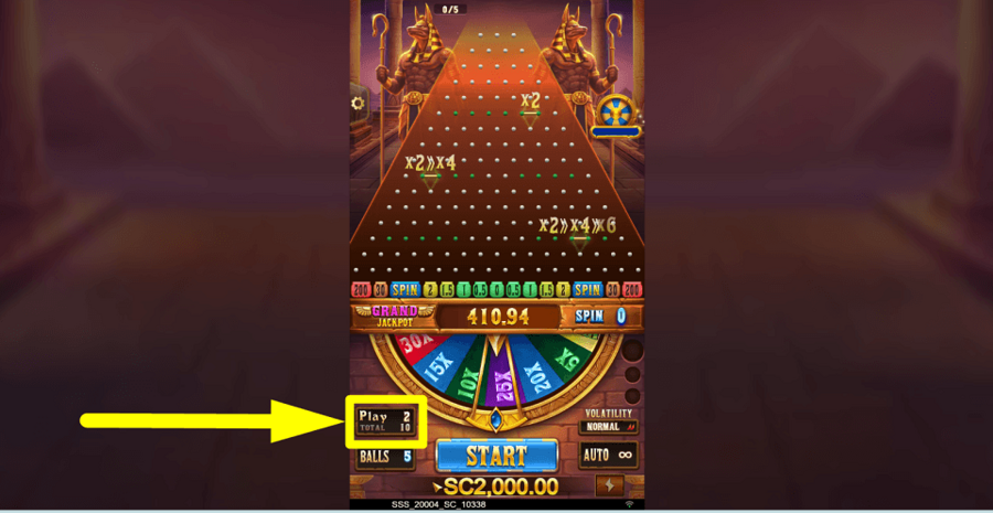 Plinko Empire Bet Value