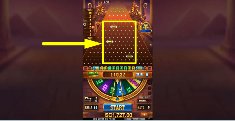 Plinko Empire Multiplier Feature