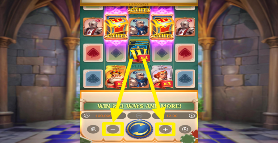 Poker Kingdom Win Adjust Bet