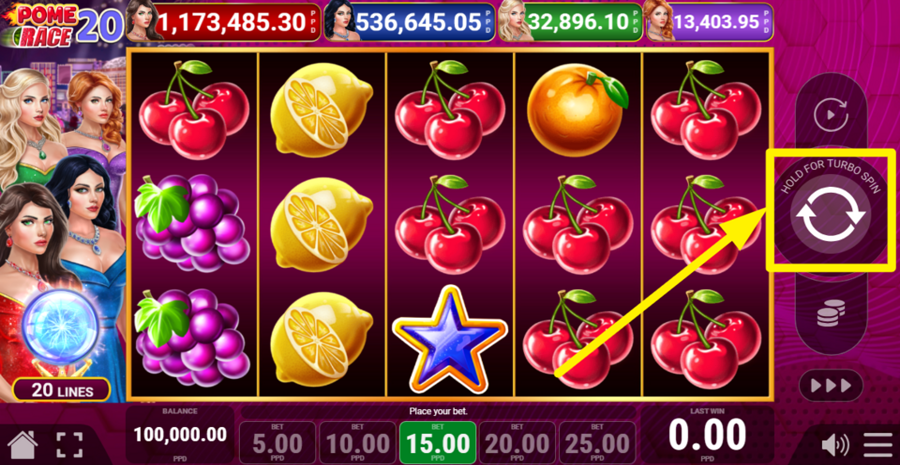Pome Race 20 Spin