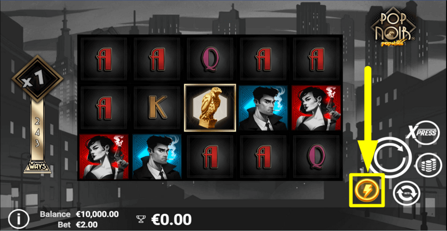 Popnoir Turbo Feature