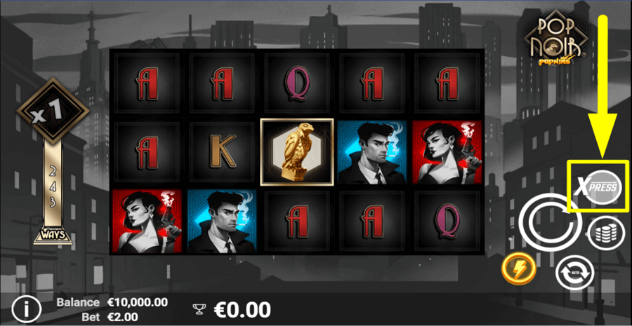 Popnoir Xpress Feature