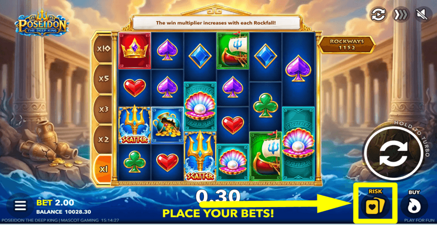 Poseidon The Deep King Gamble Feature