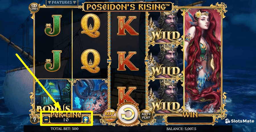 Poseidons Rising Choose Bet