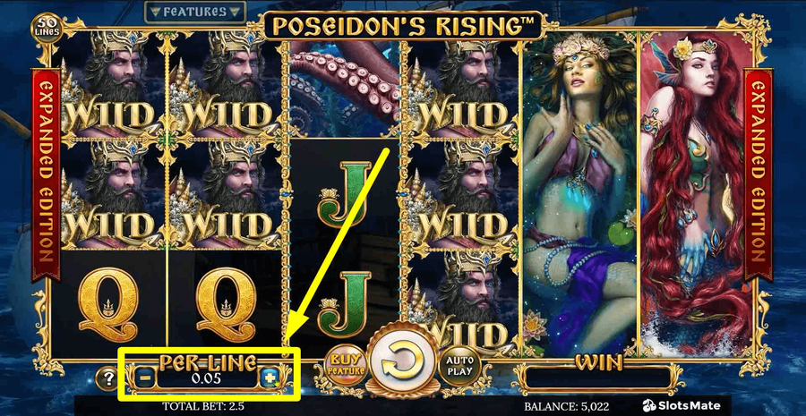 Poseidons Rising Expanded Choose Bet