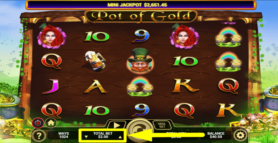 Pot Of Gold Bet Value