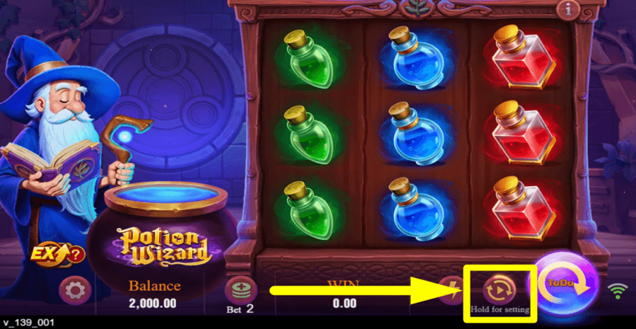 Potion Wizard Autoplay Feature