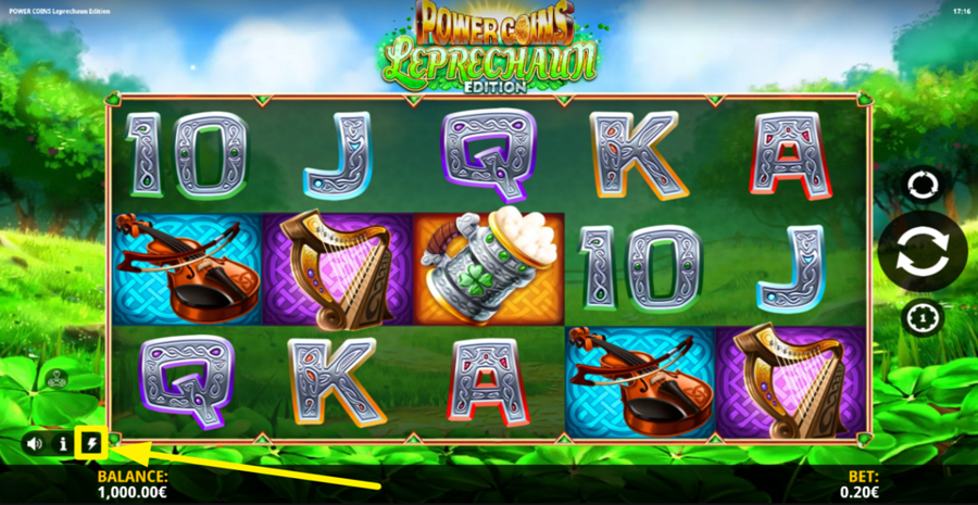 Power Coins Leprechaun Edition Turbo