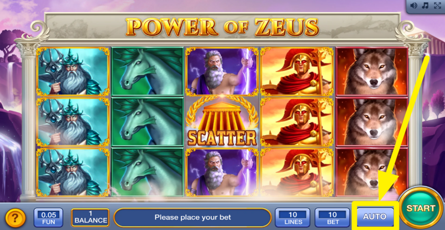 Power Of Zeus Autoplay