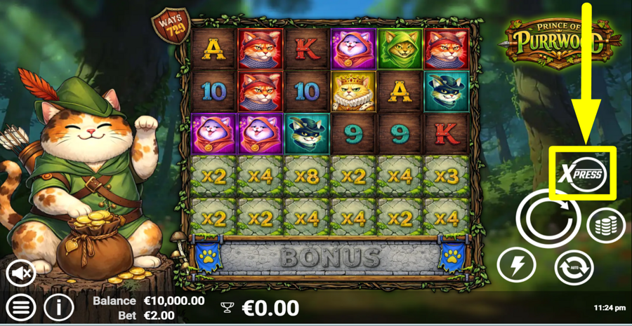 Prince Of Purrwood Buy Feature