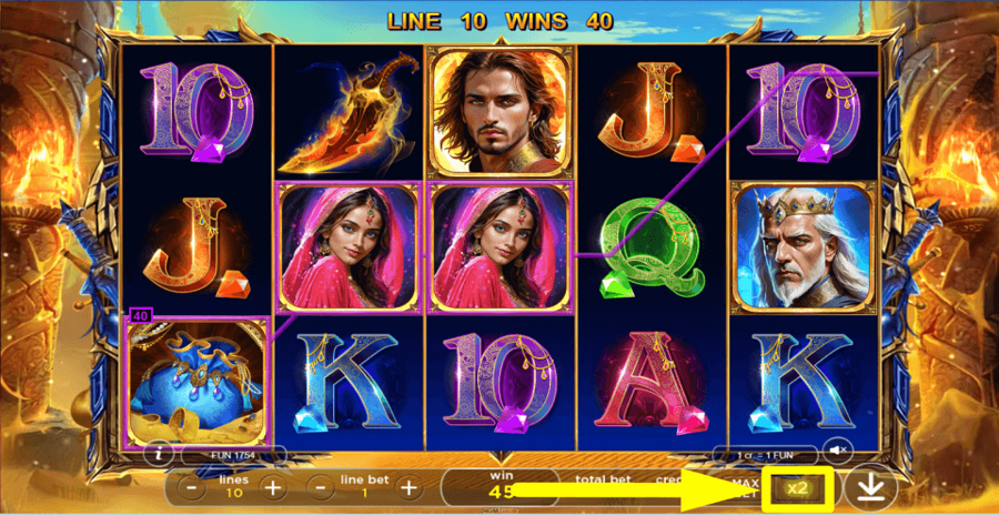 Prince Of Treasures Gamble Feature