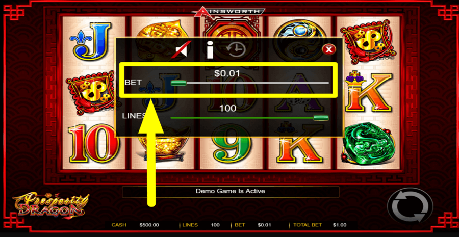 Prosperity Dragon Bet Value