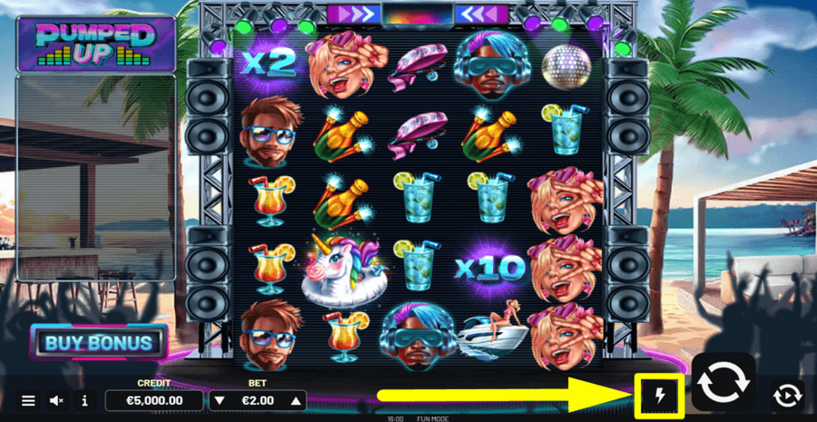 Pumped Up Turbo Feature