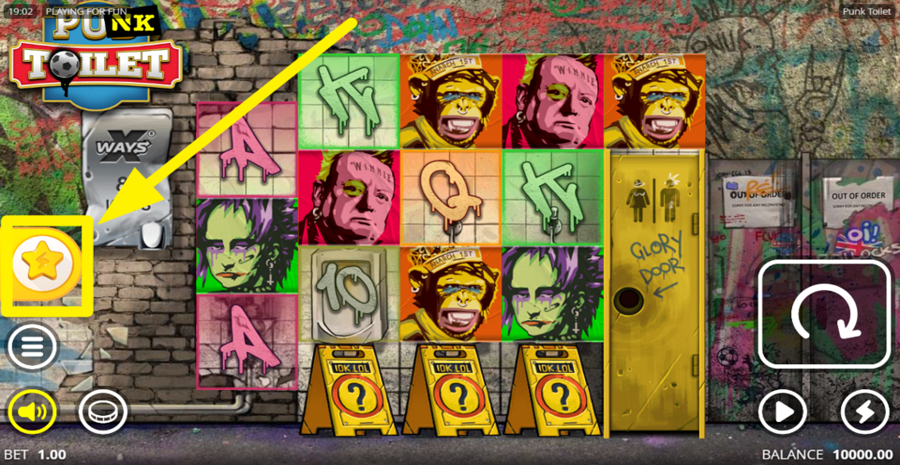 Punk Toilet Buy Bonus