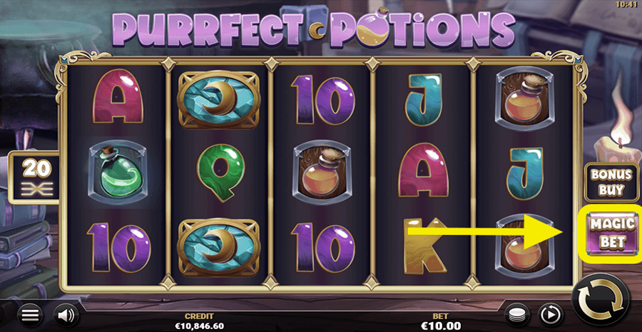 Purrfect Potions Magic Bet