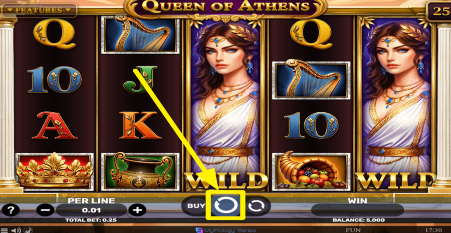 Queen Of Athens Spin