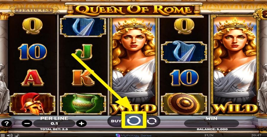 Queen Of Rome Spin