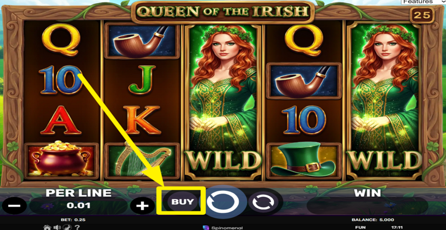 Queen Of The Irish Buy Bonus