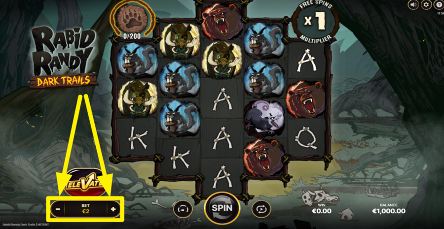 Rabid Randy Dark Trails Adjust Bet